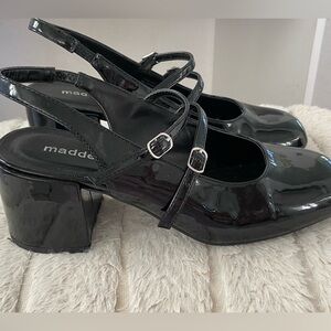 Black Patent Leather Women's Shoes